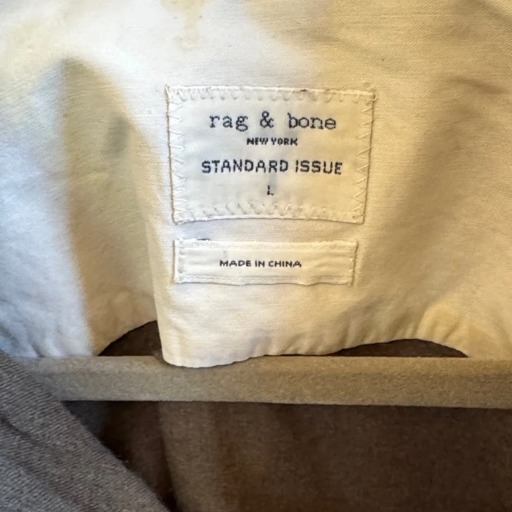 rag & bone Men's Brown Long-Sleeve Casual Button-Down Shirt - Picture 2 of 3